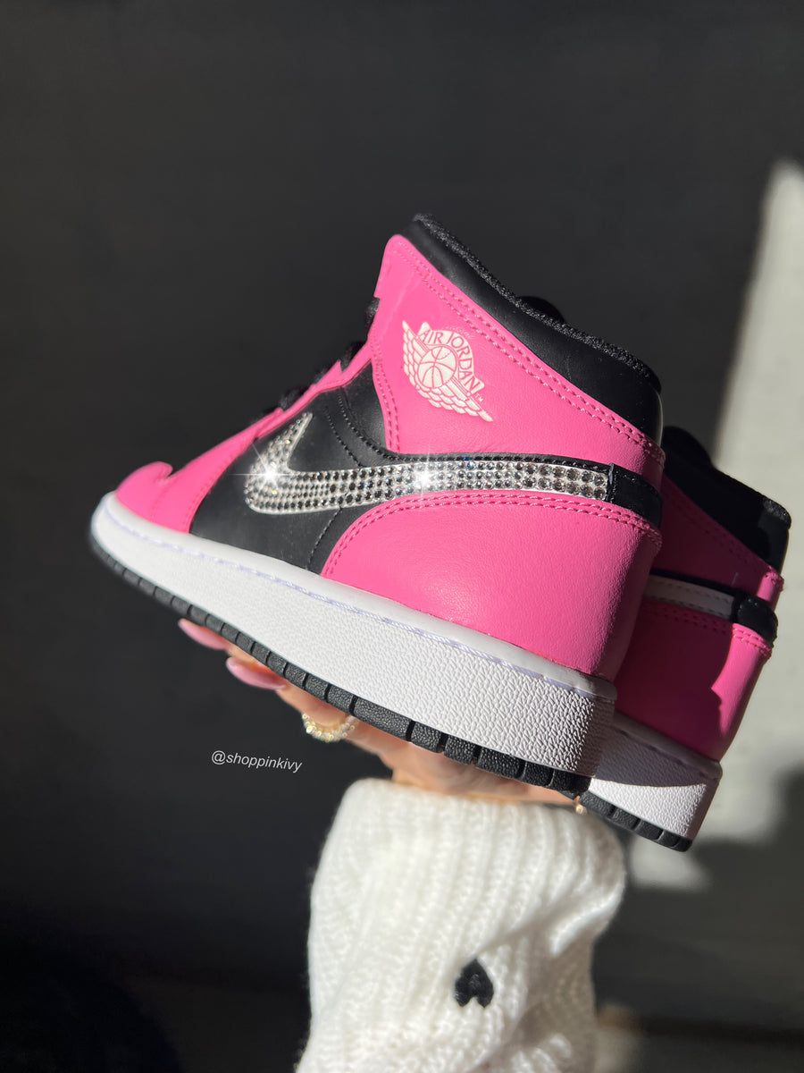 Salm fashion s pink jordans