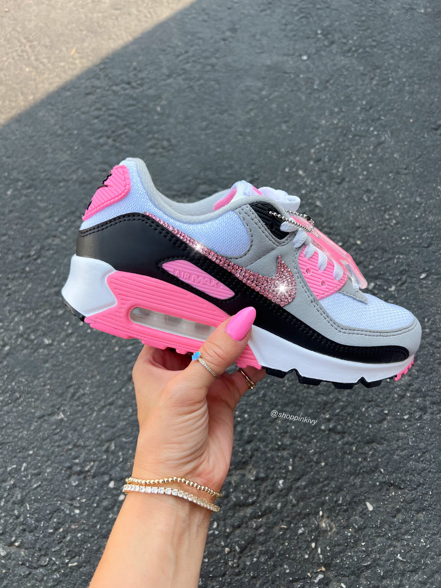 HOT Nike Shoe Pink Womens Air Max 90 SIZE Bubblegum Pink