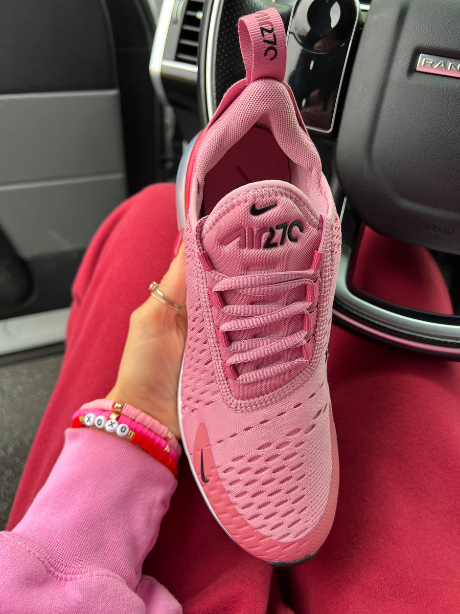 Cherry Pink Swarovski Women's Nike Shoes Air Max 270