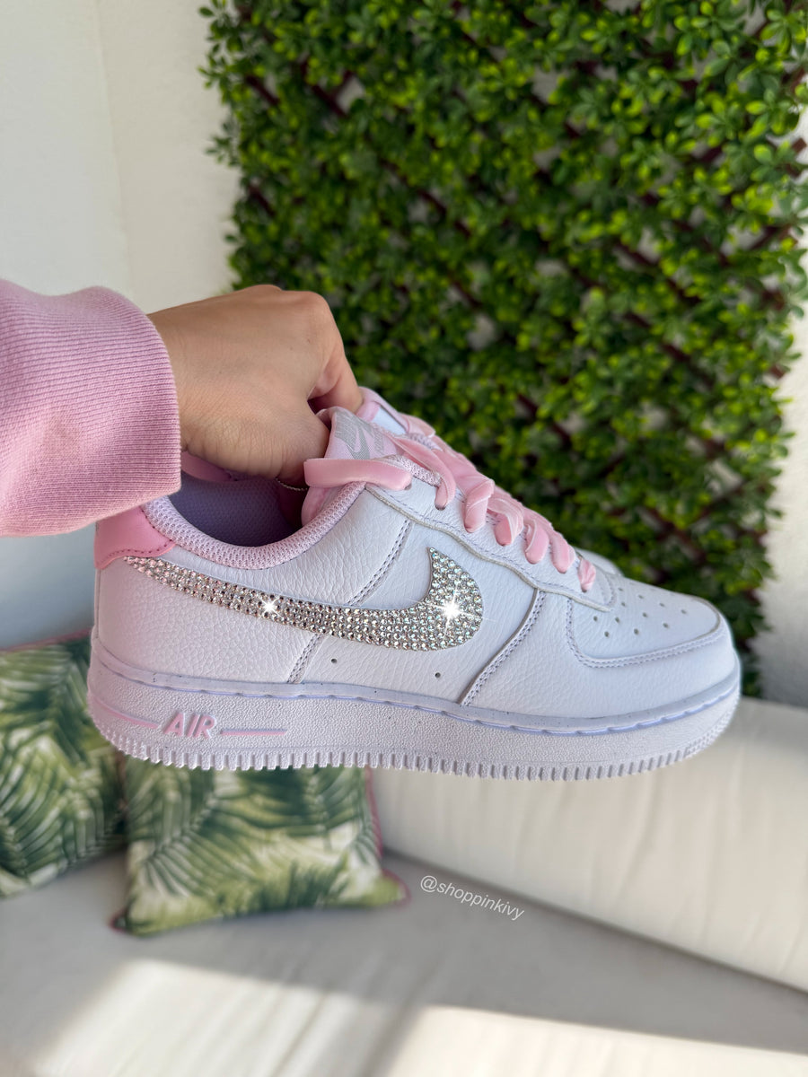 glitter pink nikes
