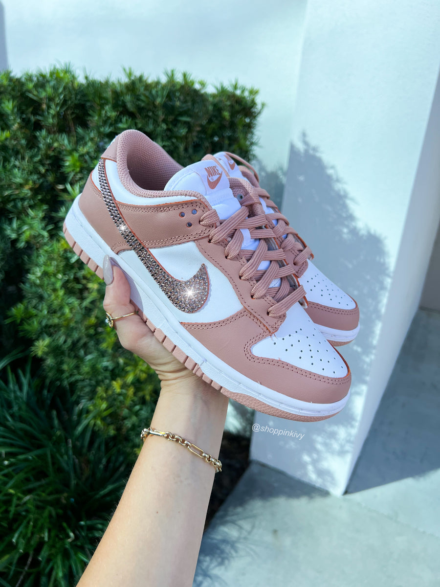 Nike Dunk Low Nike Women's Sneakers Rose Gold Nike Dunk Low