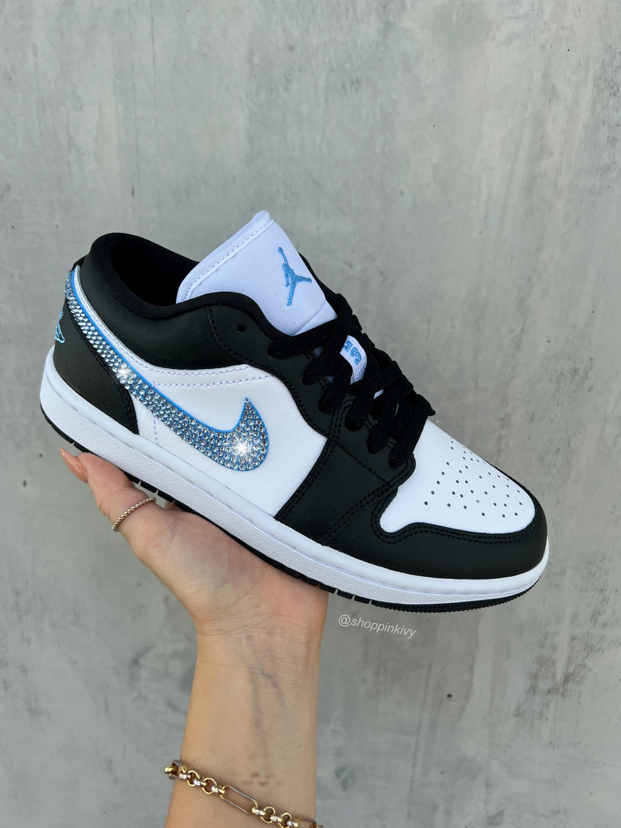 【本物保証 /関税・送料無料】Swarovski × Nike Women's Jordan Women's Air Jordan 1 Retro Low OG sneaker with Swarovski