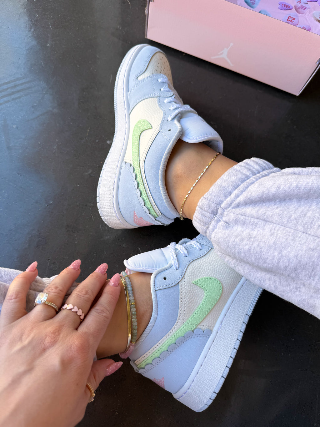 Zapatillas Air Jordan 1 Low Swarovski para mujer Primavera '26