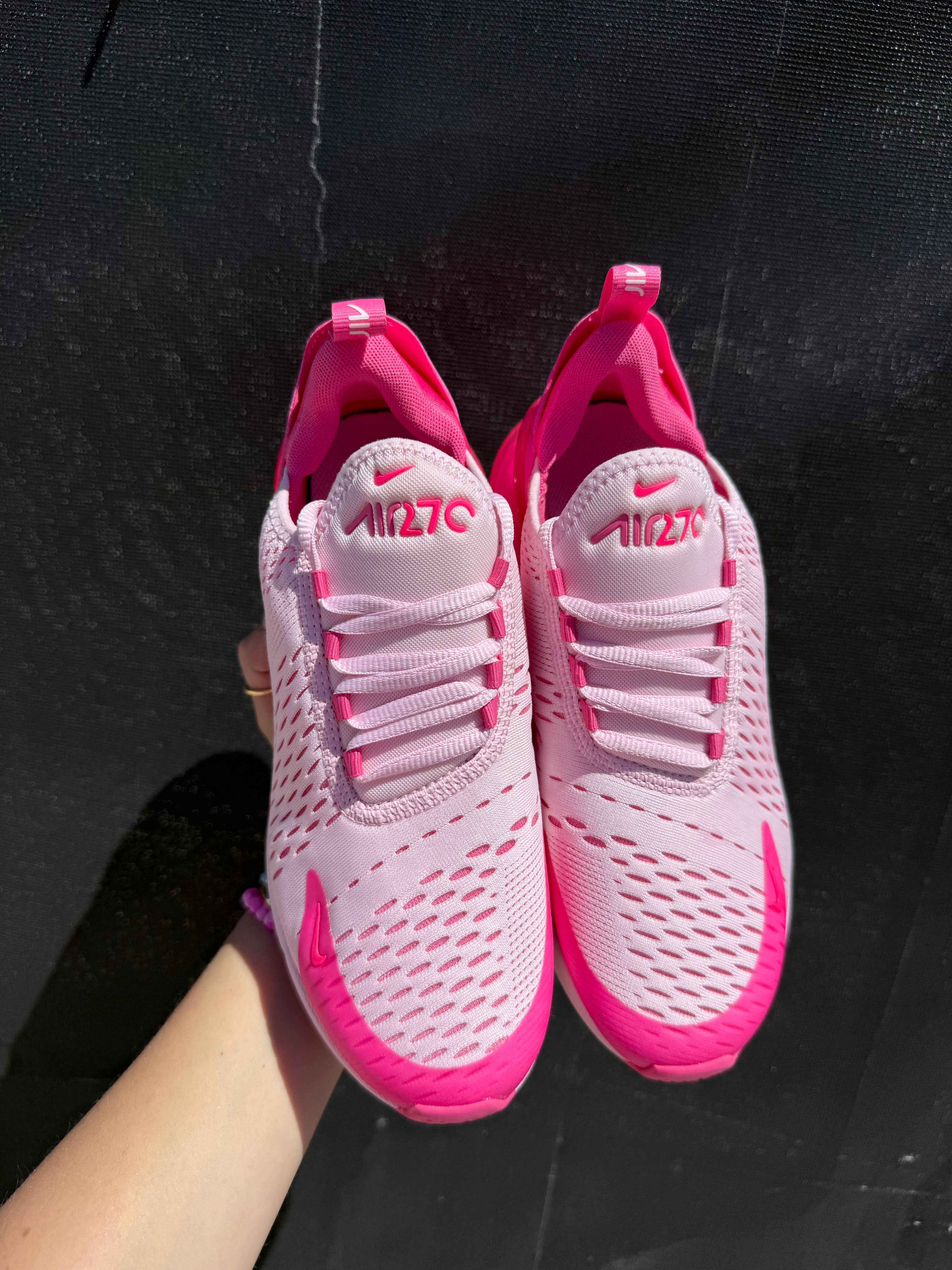 Rosa Swarovski Nike Mujeres Niñas Air 270