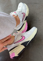 White Bubblegum Pink Swarovski Womens Nike Shoes