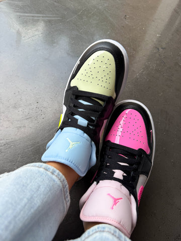 NEW Mismatch Swarovski Women’s Air Jordan 1 Low Shoes