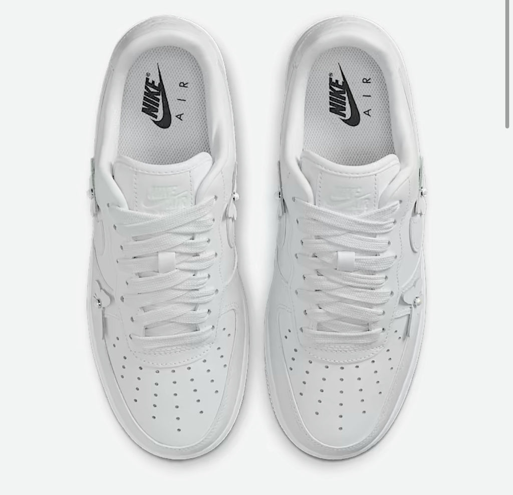 RARE Butterfly 🦋 Edition White Swarovski Nike Air Force 1