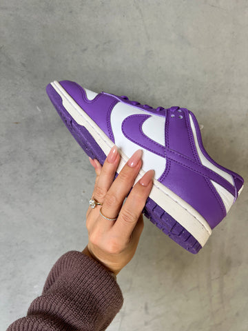 Purple Swarovski Womens Nike Dunk Shoes