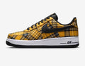 Clueless Yellow Plaid Swarovski Nike Air Force 1