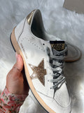 Zapatillas de mujer Gold Golden Goose Swarovski