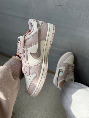 Blush Pearl Swarovski Womens Nike Greige Dunk Shoes