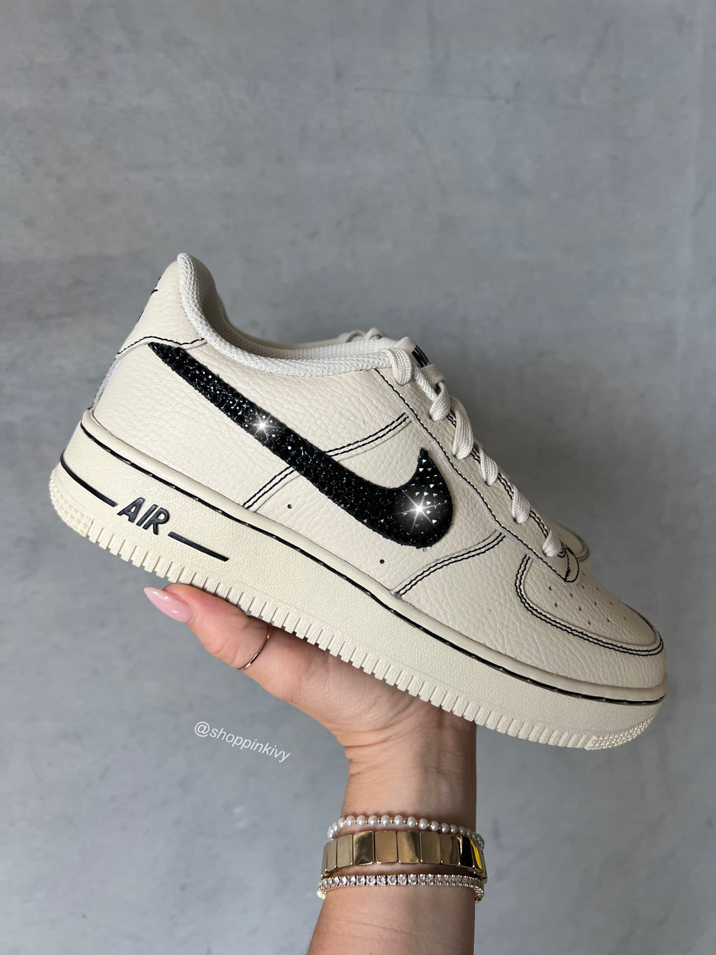 VINTAGE Swarovski Women’s Air Force 1 Low Shoes