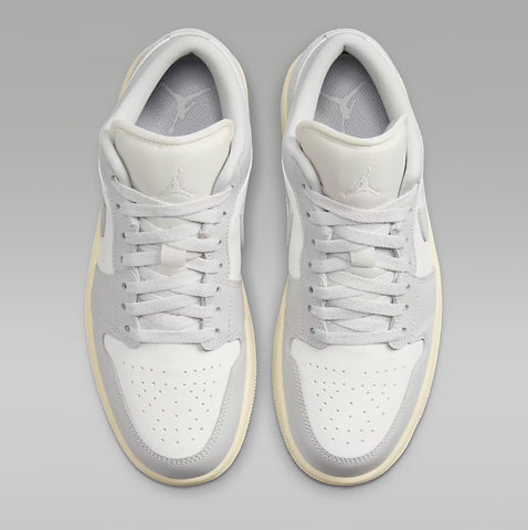 Pre-Order Cool Matte Gray Swarovski Nike Jordan 1 Low