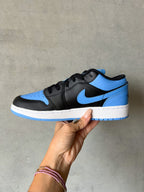 SIZE 8 Light Sapphire Blue Swarovski Women’s Air Jordan 1 Low Shoes