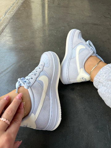 Spring ‘26 Powder Blue Swarovski Women’s Air Force 1 Low Shoes