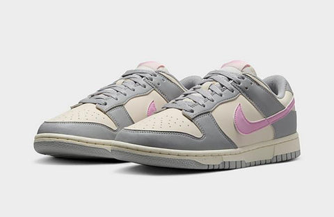 Pre-Order Gray Pink Swarovski Womens Nike Dunk Shoesr