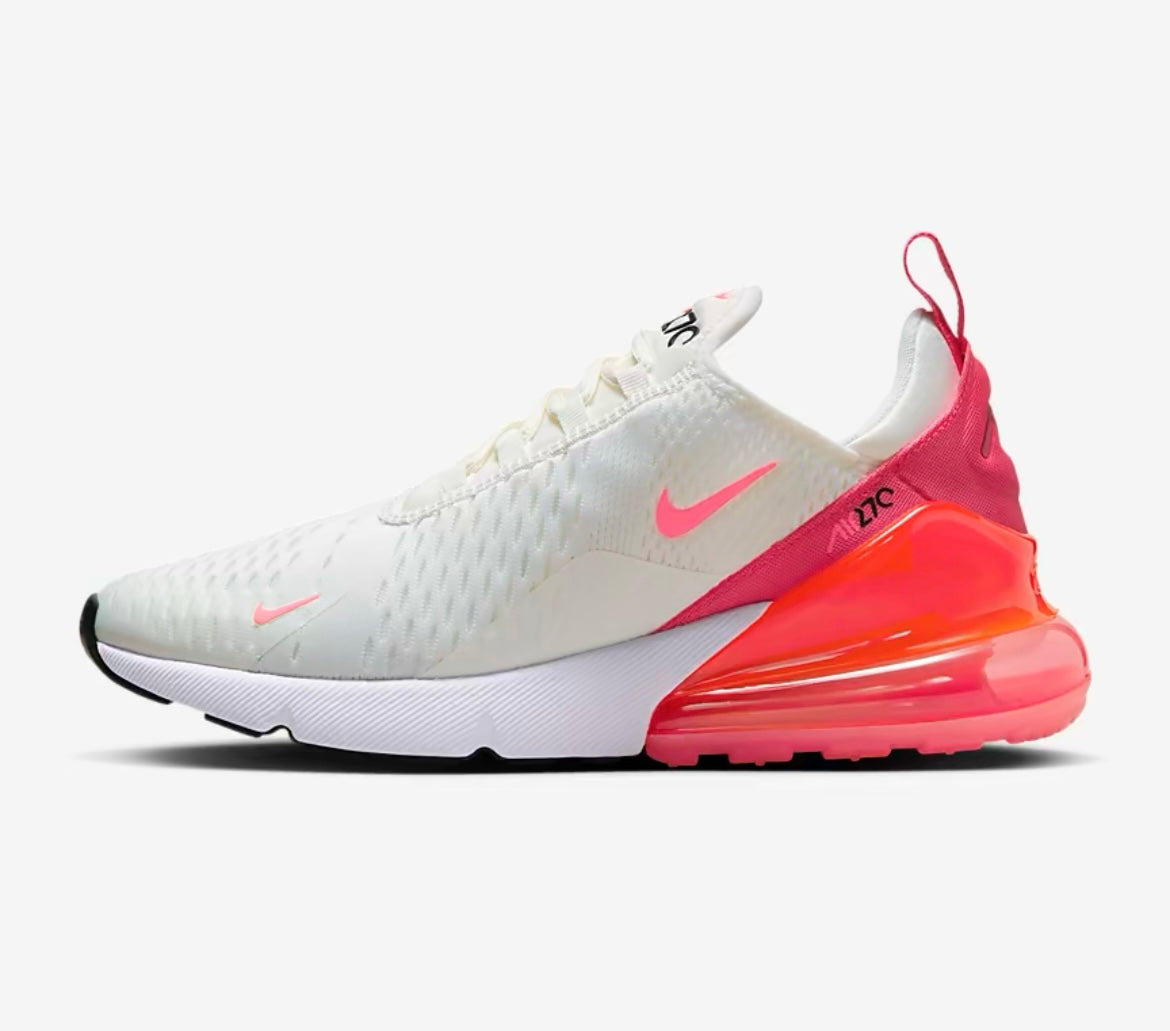 Bright Coral Pink Swarovski Women s Nike Shoes Air Max 270