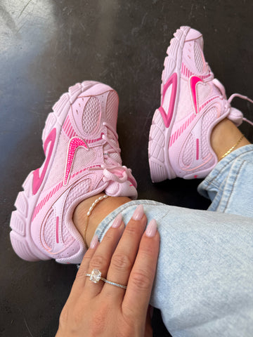 Pink Swarovski Womens Nike Shoes