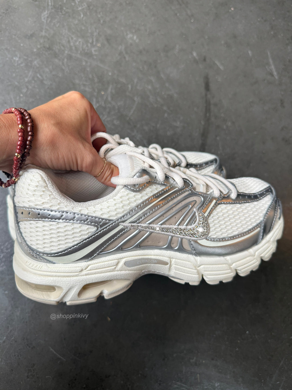 New Cream Metallic Swarovski Nike Air Max