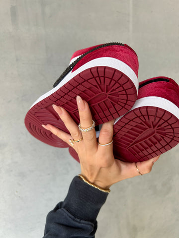 Holiday Edition Velvet Swarovski Women’s Air Jordan 1 Low Shoes