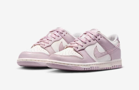 Pre-Order Lilac Pink Pink and Black Swarovski Womens Nike Dunk Shoes