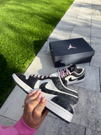 NEW Charm Studded Swarovski Women’s Air Jordan 1 Low Shoes