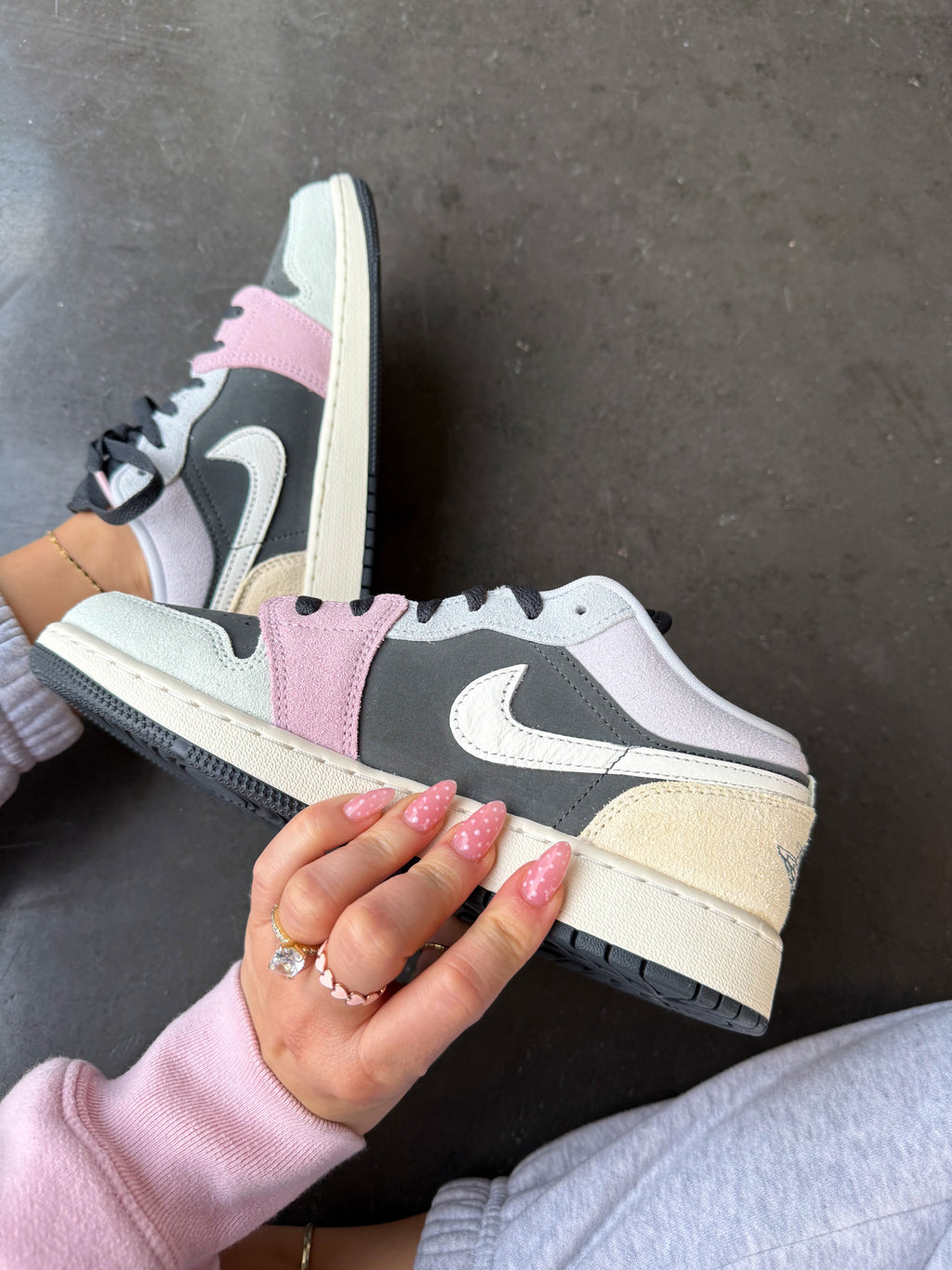 Spring ‘26 Swarovski Women’s Air Jordan 1 Low Shoes