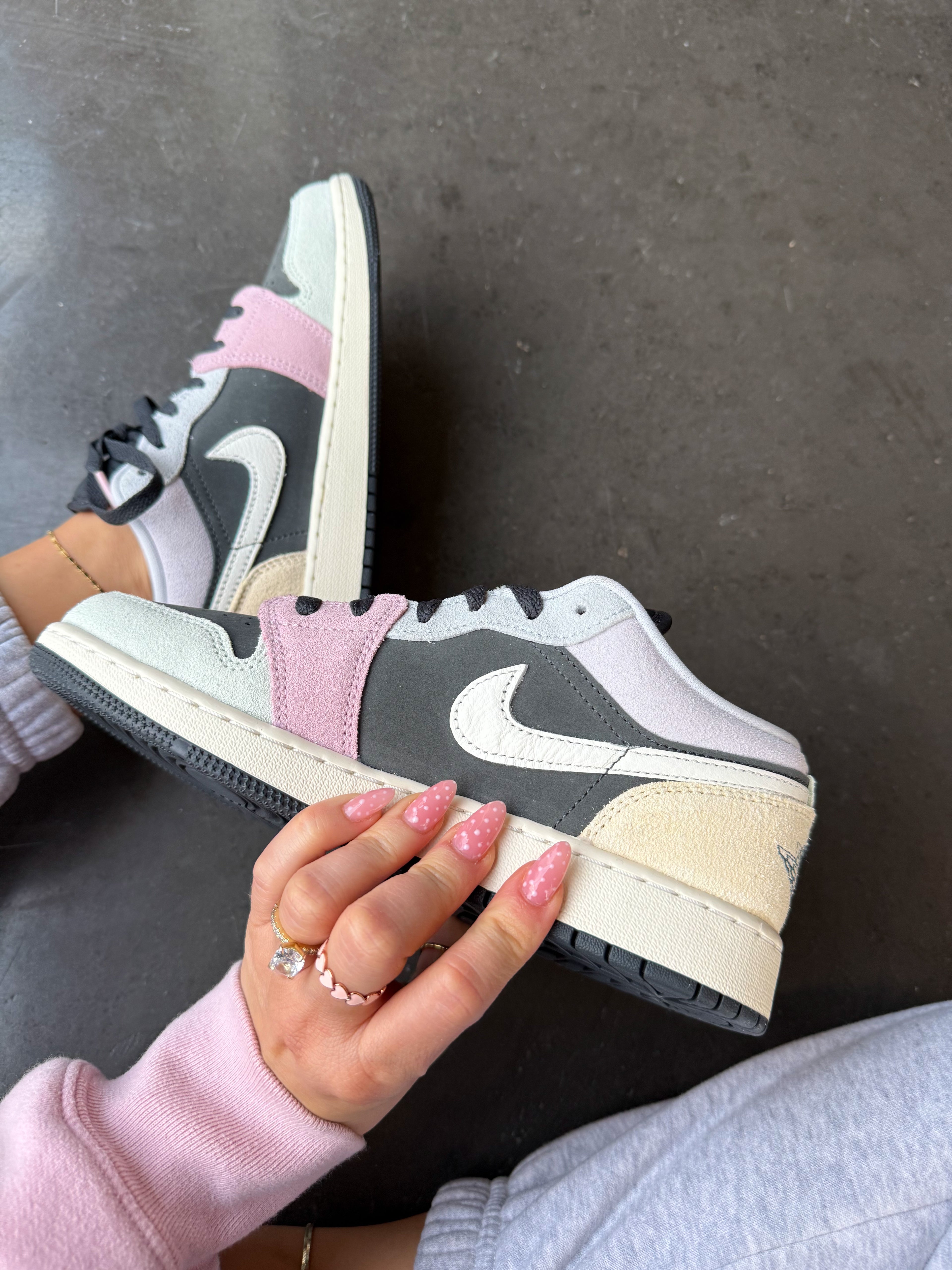Spring ‘26 Swarovski Women’s Air Jordan 1 Low Shoes