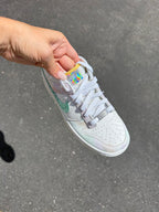RARE Pastel Paisley Swarovski Womens Nike Dunk Shoes
