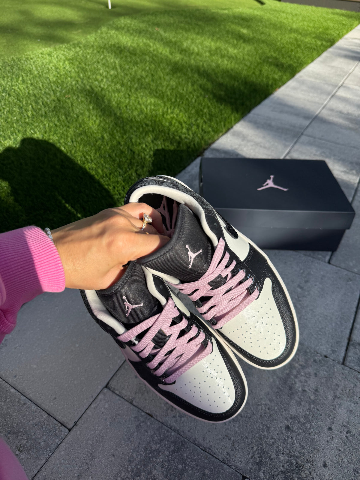 NEW Charm Studded Swarovski Women’s Air Jordan 1 Low Shoes