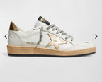 Zapatillas de mujer Gold Golden Goose Swarovski