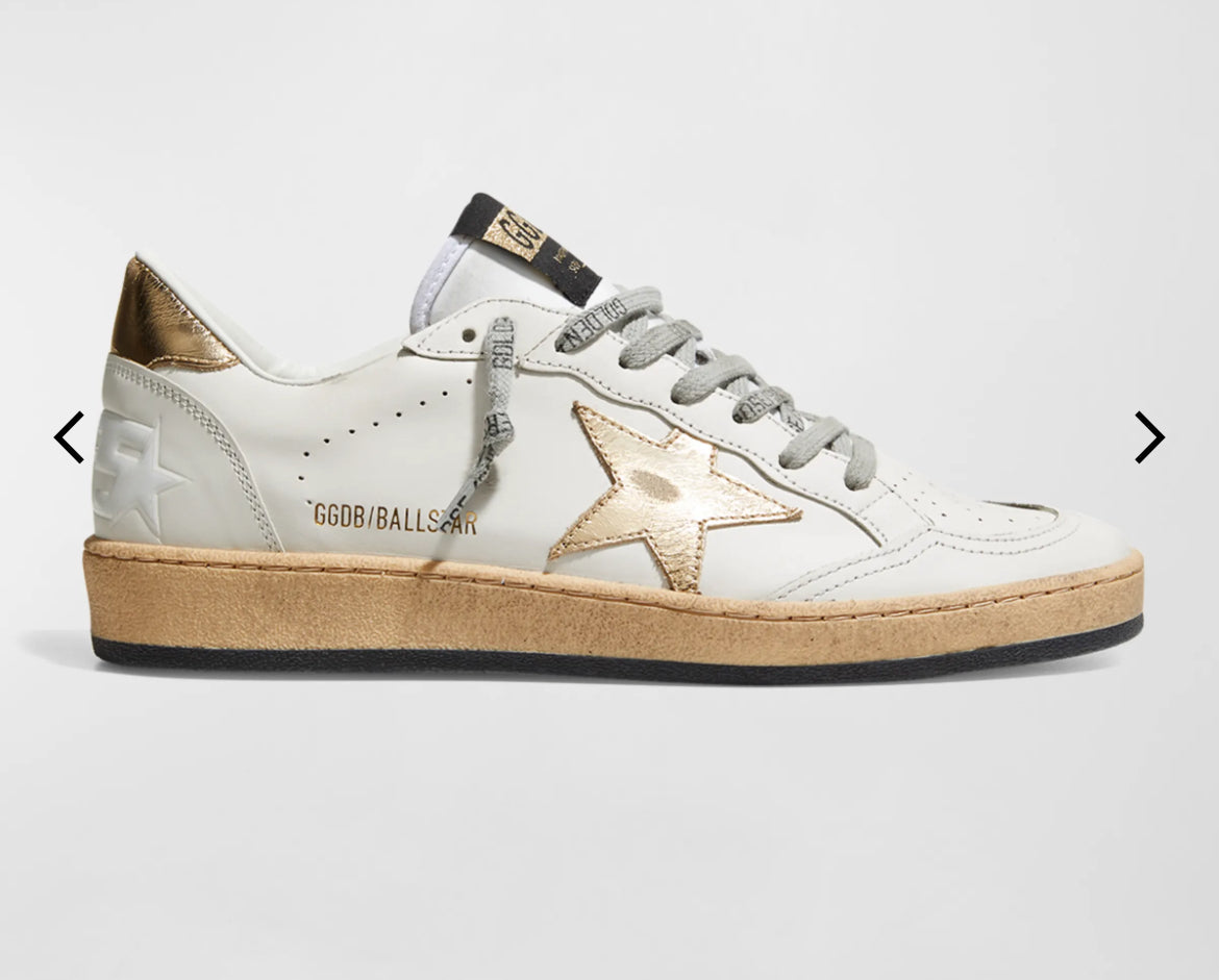 Gold Golden Goose Swarovski Women’s Sneakers