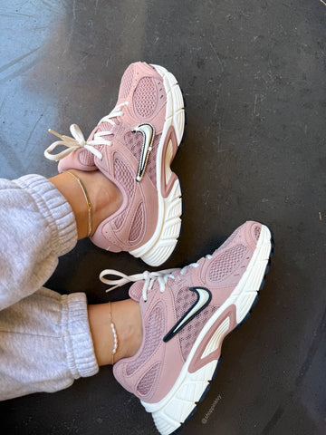 Blush Pink Swarovski Womens Nike Shoes
