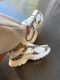 Zapatillas Nike Swarovski Leopardo Blanco para Mujer
