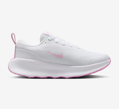 White and Pink Swarovski Womens Nike Shoes