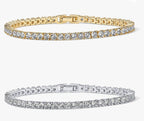 14K Gold Plated Tennis Bracelet