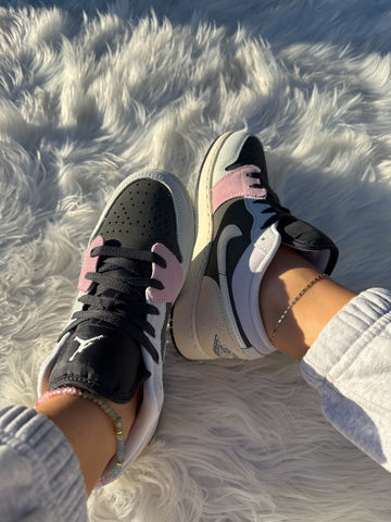 Spring ‘26 Swarovski Women’s Air Jordan 1 Low Shoes