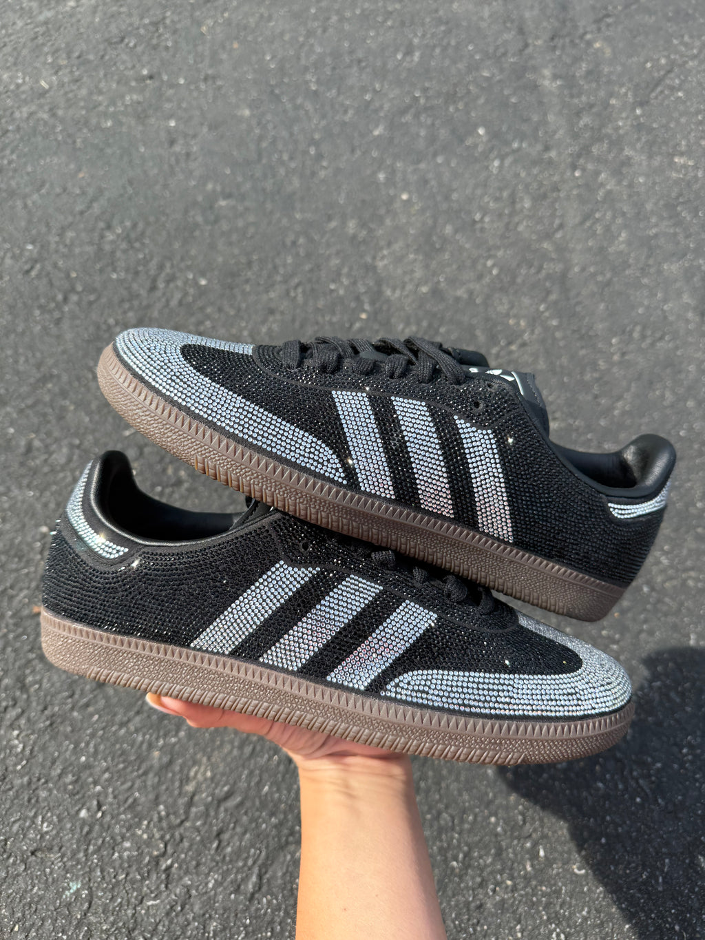 SIZE 7 RARE FULL Rhinestone Original Samba OG