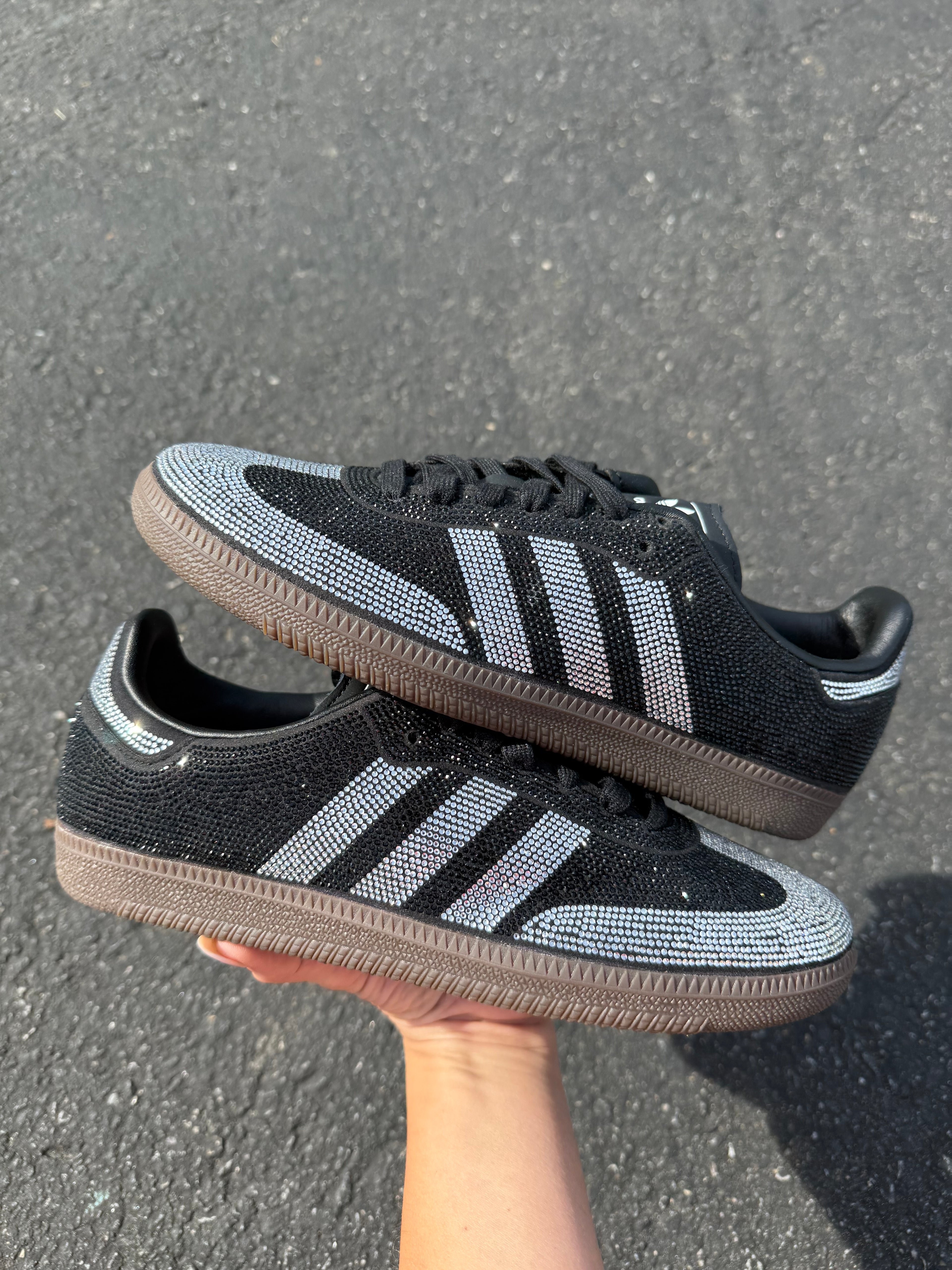 SIZE 7 RARE FULL Rhinestone Original Samba OG