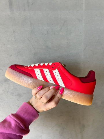 Red Valentine’s Sambae Swarovski Adidas