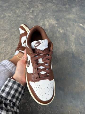 Fall ‘25 Chocolate Brown Swarovski Womens Nike Dunk Shoes