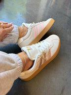 Charmed Cream Blush Pink Swarovski Adidas Women Shoes
