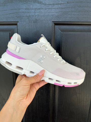 Pink Swarovski On Cloudnova Form Running Shoes
