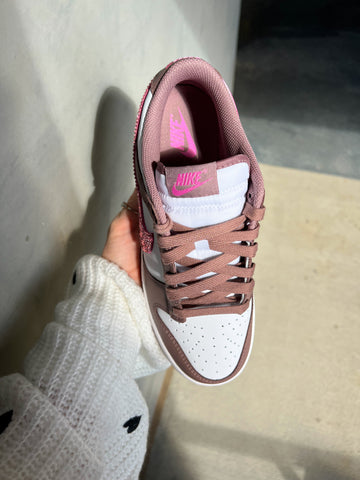 Cacao Swarovski Mujeres Nike Dunk Zapatos