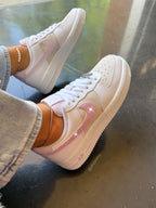 Pearl Pink Beach Neutral Swarovski Nike Air Force 1
