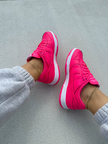 Pink Swarovski Womens Nike Dunk Shoes