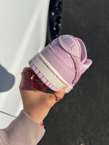 Pink Lace Special Edition Swarovski Womens Nike Dunk Shoes