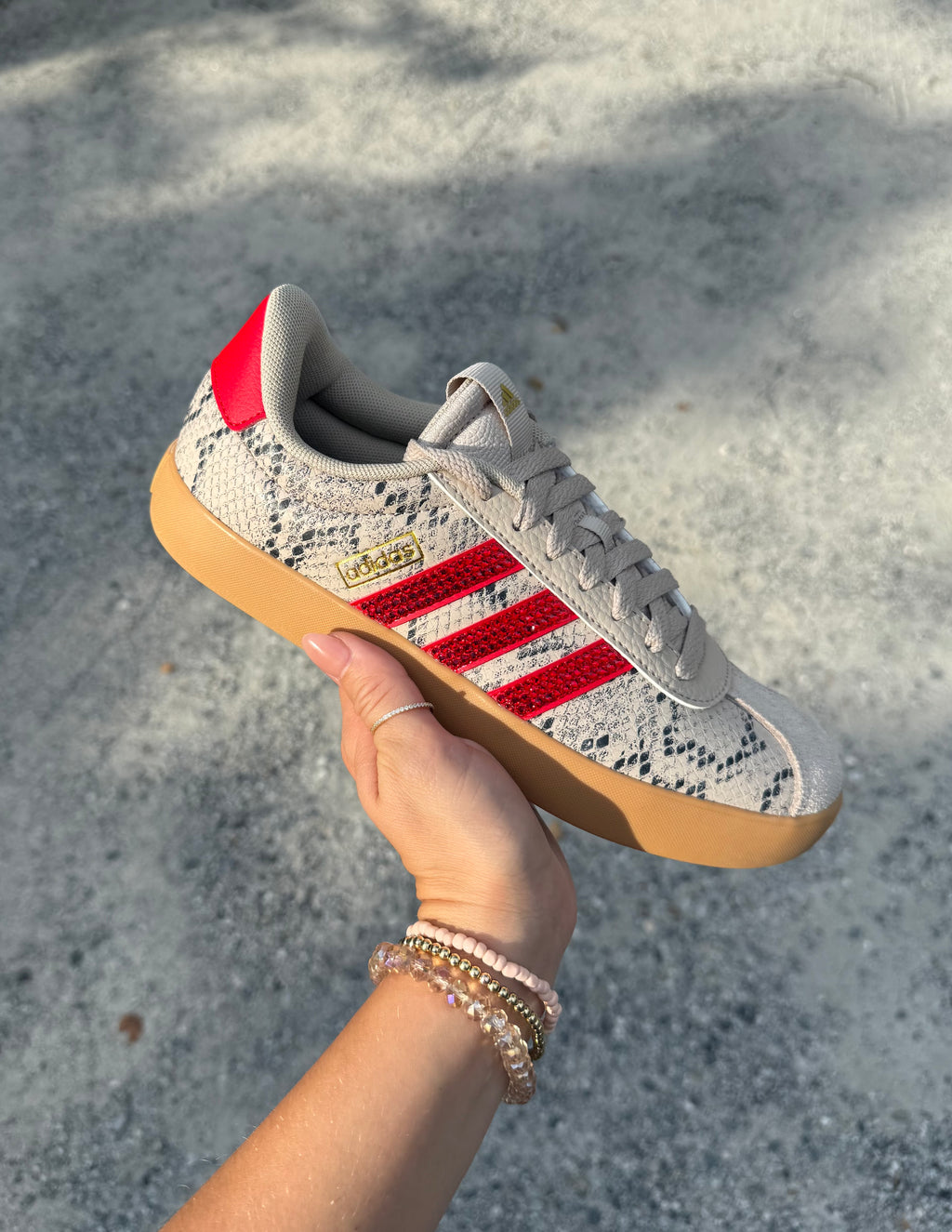 NEW Snakeprint Swarovski Adidas Original Shoes