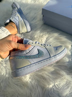 Special Edition Iridescent Swarovski Women’s Air Jordan 1 Low Shoes