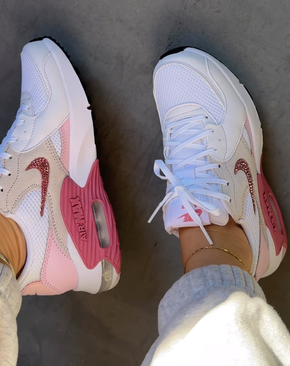 Pink Rose Swarovski Nike Women’s Air Max